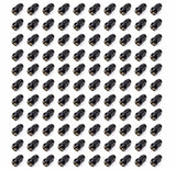 GORILLA 41188BC 100 Lugnuts 1/2 Acorn Bulge 3/4in Hex Black