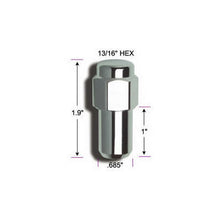 Load image into Gallery viewer, GORILLA 74187B 4 Lugnuts Extended Mag 1/2