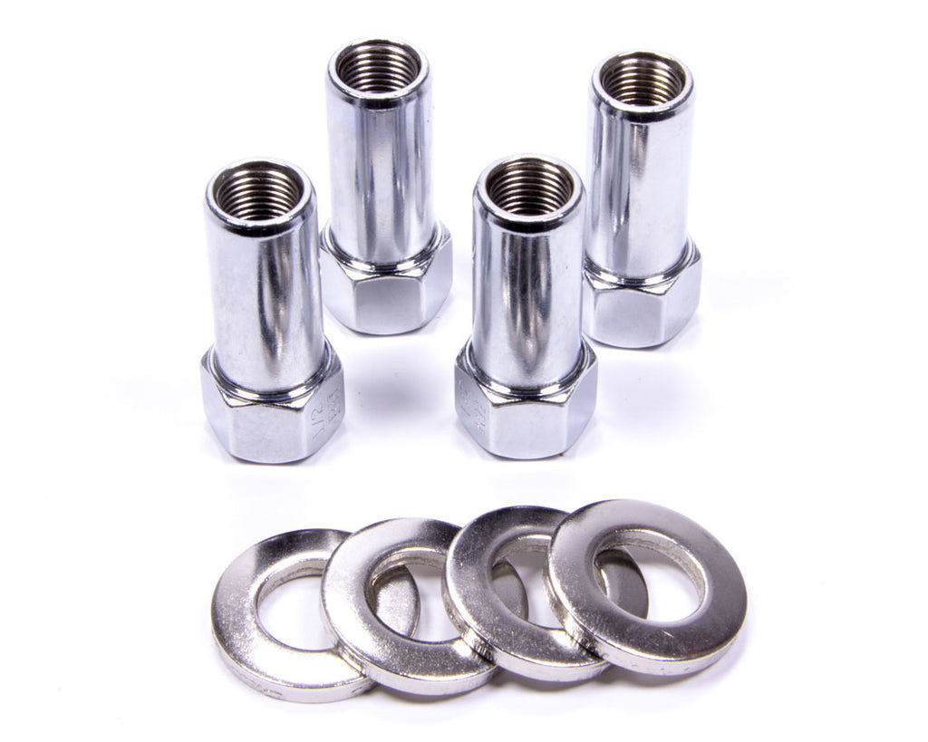 GORILLA 84077B 4 Lugnuts Cragar SST 7/16 Open End
