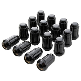 GORILLA K4CS-12125BGR Gorilla K4CS-12125BGR Acorn Lug Nut Set – 12 mm x 1.25 Thread, 60 Degree Seat, Steel, Black Chrome Finish