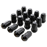 GORILLA K4CS-12125BGR Gorilla K4CS-12125BGR Acorn Lug Nut Set – 12 mm x 1.25 Thread, 60 Degree Seat, Steel, Black Chrome Finish