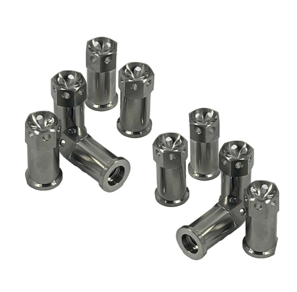 GORSUCH PERFORMANCE SOLUTIONS HG-13049 Nut Quickchange 3/8 x 16 Titanum 10pk
