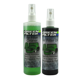 GREEN FILTER 2000 Air Filter Cleaner & Oil Kit 12oz Cleaner/8oz Oil