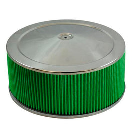 GREEN FILTER 2196 Air Cleaner Assembly 14 x 6 Flat Base
