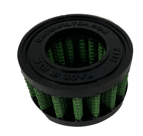 GREEN FILTER 7413 GREEN FILTER Part 7413 Round Reusable Cotton Air Filter for Universal Applications