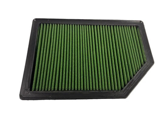 GREEN FILTER 7421 GREEN FILTER Reusable Cotton Panel Air Filter for Jeep Wagoneer 2022-2025 - Part #7421