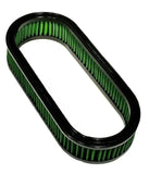 GREEN FILTER 7466 GREEN FILTER 7466 Oval Reusable Cotton Air Filter for Trucks and Vehicles