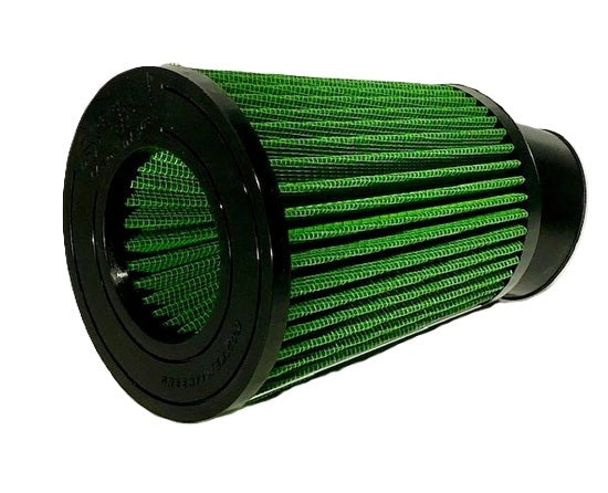 GREEN FILTER 7467 GREEN FILTER 7467 Cone Air Filter – Reusable Cotton Element with 3.75 in Base and 5.25 in Top Diameter