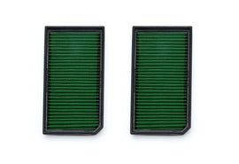 GREEN FILTER 7490 Air Filters (2) Pair