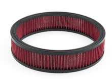 Load image into Gallery viewer, GREEN FILTER 9001 GREEN FILTER 9001 14-inch x 3-inch Round Red Air Filter for Enhanced Airflow
