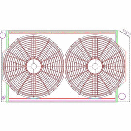 GRIFFIN CU00008 Radiator Combo Unit GM A & G Body