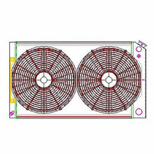 Load image into Gallery viewer, GRIFFIN CU70008LS Radiator Combo Unit GM A &amp; G Body LS Swap