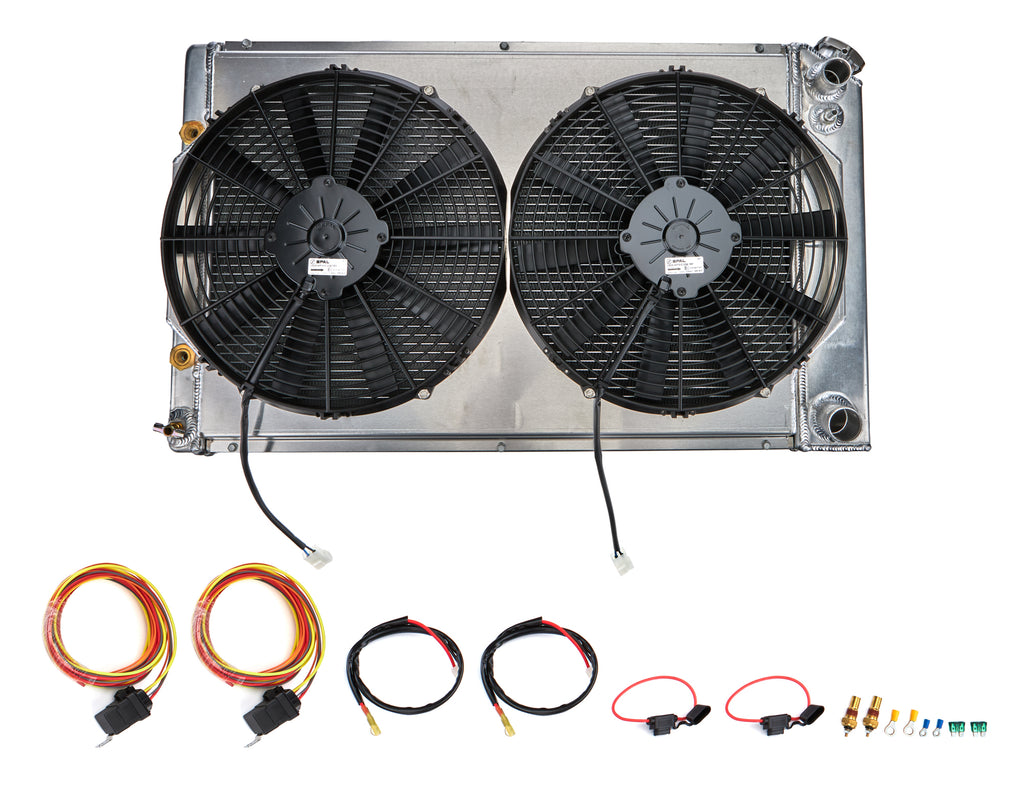 GRIFFIN CU70010LS Radiator Combo Unit GM A & F Body LS w/o Trans