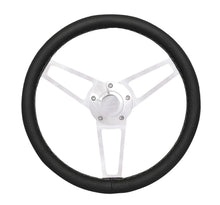 Load image into Gallery viewer, GRANT 1901-1 Billet Classic Series Black Wheel Chevy Logo