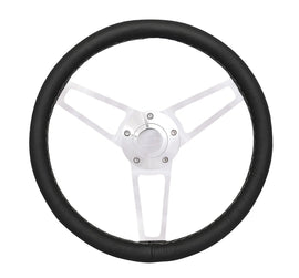 GRANT 1901-1 Billet Classic Series Black Wheel Chevy Logo