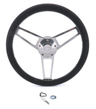 Load image into Gallery viewer, GRANT 1901-2 Billet Classic Series Black Wheel Chevy Logo