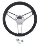 GRANT 1901-2 Billet Classic Series Black Wheel Chevy Logo