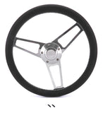 GRANT 1902-1 Billet Classic Series Black Wheel Ford Logo