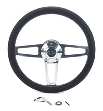 Load image into Gallery viewer, GRANT 1911-1 Billet Classic Series Black Wheel Chevy Logo