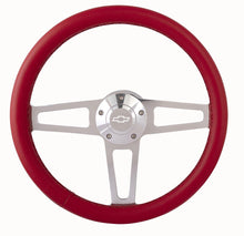 Load image into Gallery viewer, GRANT 1911R Billet T Series Red Wrap ped Steering Wheel