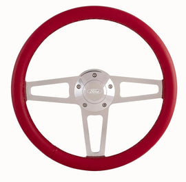 GRANT 1912-1R Billet T Series Red Wrap ped Steering Wheel