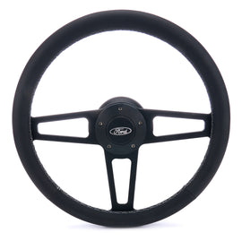 GRANT 1917 T Series Blk Wheel FORD Logo/Install Kit