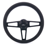 GRANT 1918 T Series Blk Wheel FORD Logo/Install Kit