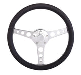 GRANT 1921-1 Billet Classic Series Black Wheel Chevy Logo