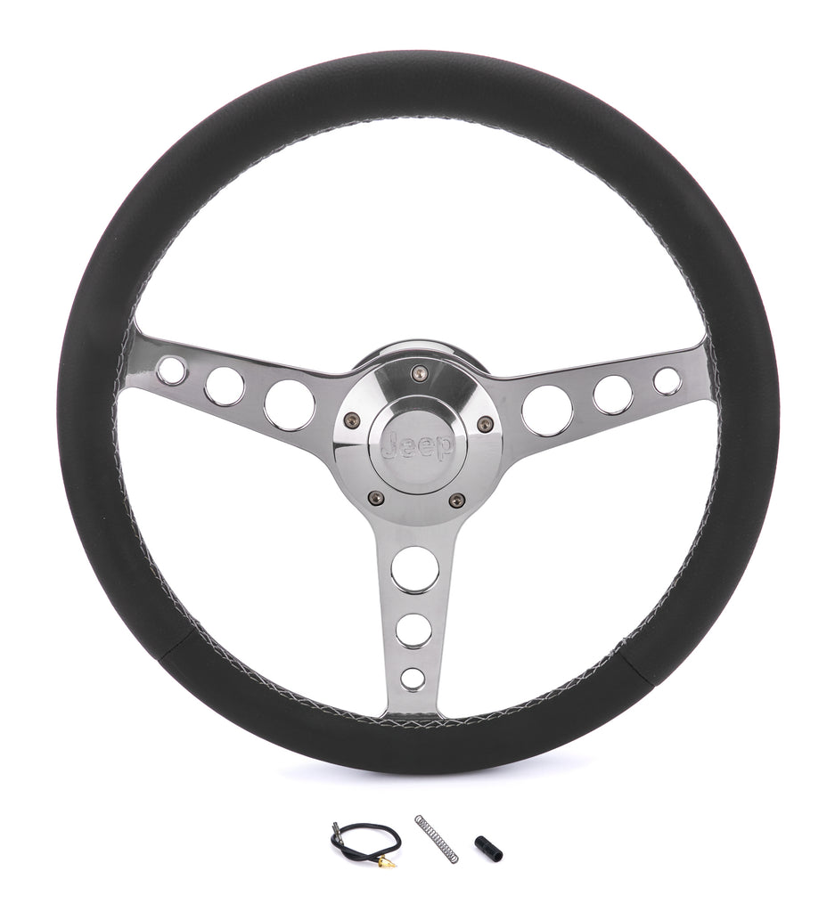 GRANT 1924 Classic Series Wheel Jeep Logo/Install Kit