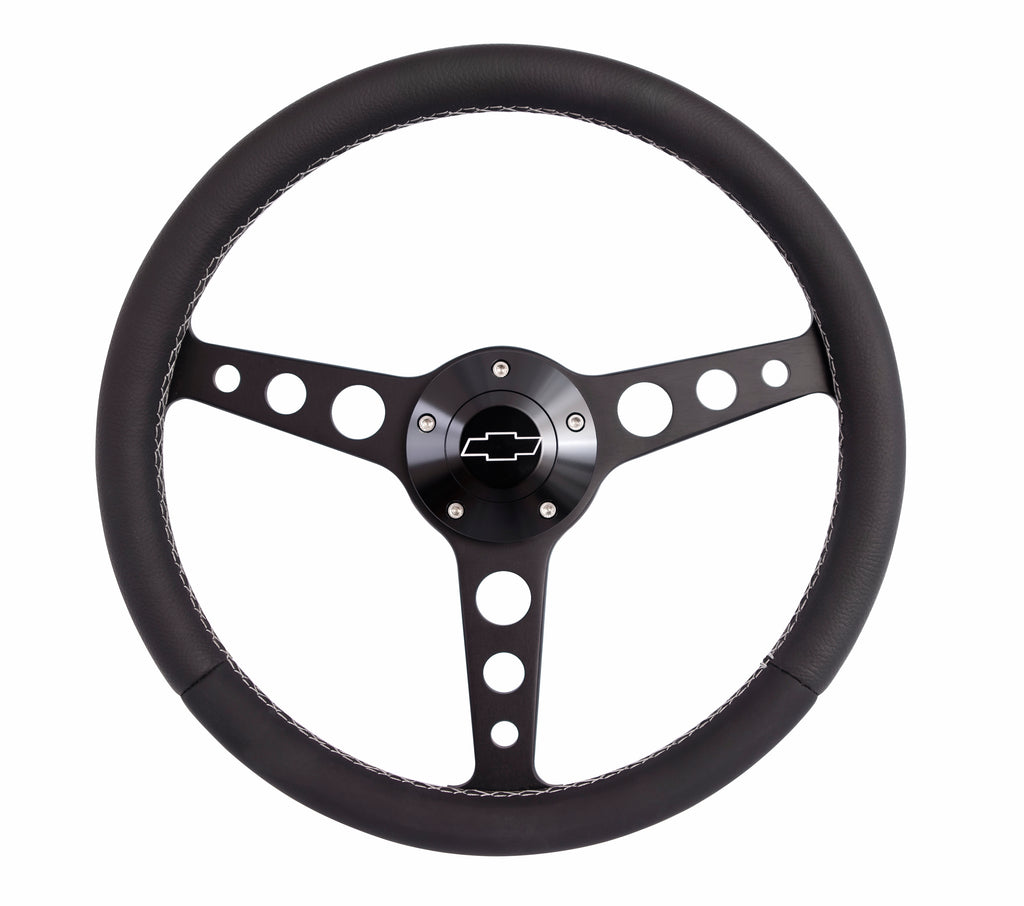 GRANT 1926 Classic Series Blk Wheel Chevrolet Logo/Install k