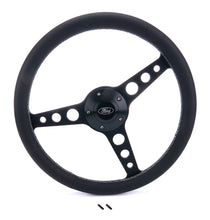 Load image into Gallery viewer, GRANT 1927-1 Billet Classic Series Black Wheel Ford Logo