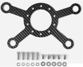 GRANT 264 Carbon Fiber Plate w/4 Hole Switch