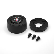 Load image into Gallery viewer, GRANT 5926 Grant Billet Horn Button Mustang with Aluminum Construction and Mustang Logo - Black, Blue, Red, White, Silver Options