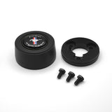 GRANT 5926 Grant Billet Horn Button Mustang with Aluminum Construction and Mustang Logo - Black, Blue, Red, White, Silver Options