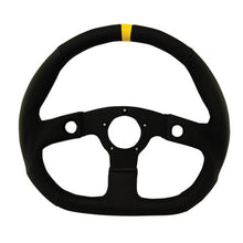 Load image into Gallery viewer, GRANT 630 D-Shaped Diamond Grip Steering Wheel Black