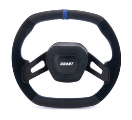 GRANT 682 C8 Performance Steering Wheel Blue Center Stripe