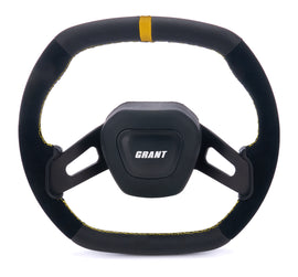 GRANT 684 C8 Performance Steering Wheel Yellow Center