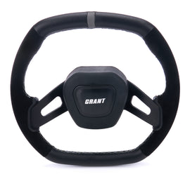 GRANT 693 C8 Performance Steering Wheel Grey Center Stripe