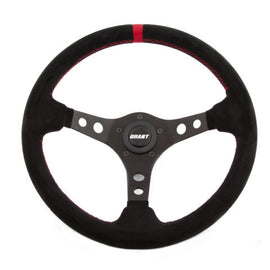 GRANT 695 Suede Racing Steering Wheel w/Center Marker