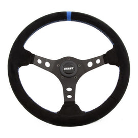 GRANT 696 Suede Racing Steering Wheel w/Center Marker