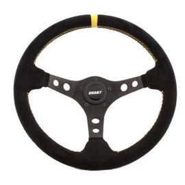 GRANT 697 Suede Racing Steering Wheel w/Center Marker