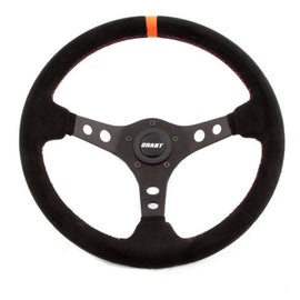 GRANT 699 Suede Racing Steering Wheel w/Center Marker