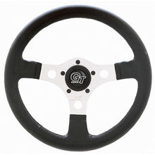Load image into Gallery viewer, GRANT 762 Steering Wheel Formula GT 12in 5-Bolt Sil/Blk