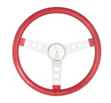 Load image into Gallery viewer, GRANT 8445 Steering Wheel Mtl Flake Red/Spoke Chrm 13.5