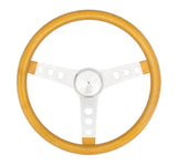 GRANT 8447 Steering Wheel Mtl Flake Gold/Spoke Chrm 13.5