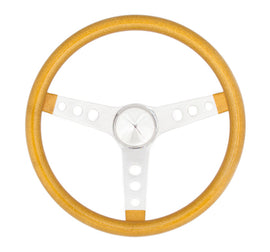 GRANT 8467 Steering Wheel Mtl Flake Gold/Spoke Chrm 15