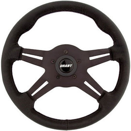 GRANT 8510 Gripper Steering Wheel 13in Dia. 1in Dish