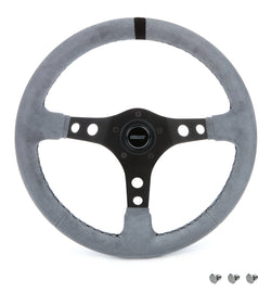 GRANT 8514 Ultrasuede Steering Wheel Race Gray