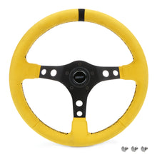 Load image into Gallery viewer, GRANT 8517 Ultrasuede Steering Wheel Race Yellow