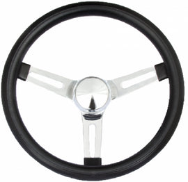 GRANT 8546 Classic Series Chrome Slotted Steering Wheel